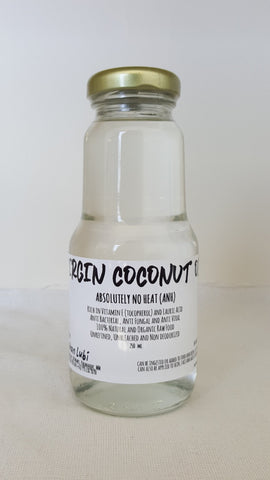 Virgin Coconut Oil - Absolutely No Heat